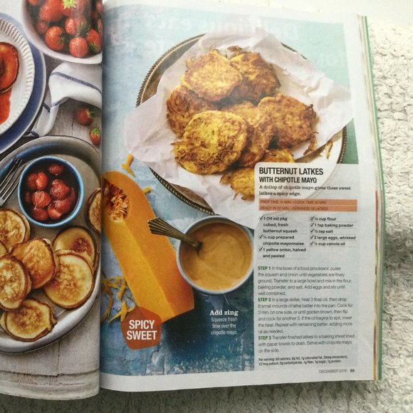 CHRISTMAS COOKING -Savory –Festive Holiday Recipes -Country Christmas 2016 - Picture 7 of 7